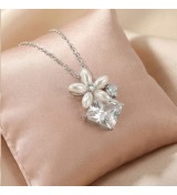 Petal Radiance Pendant – Silver & Rose Gold Variants