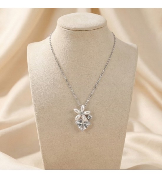 Petal Radiance Pendant – Silver & Rose Gold Variants