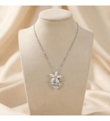 Petal Radiance Pendant – Silver & Rose Gold Variants