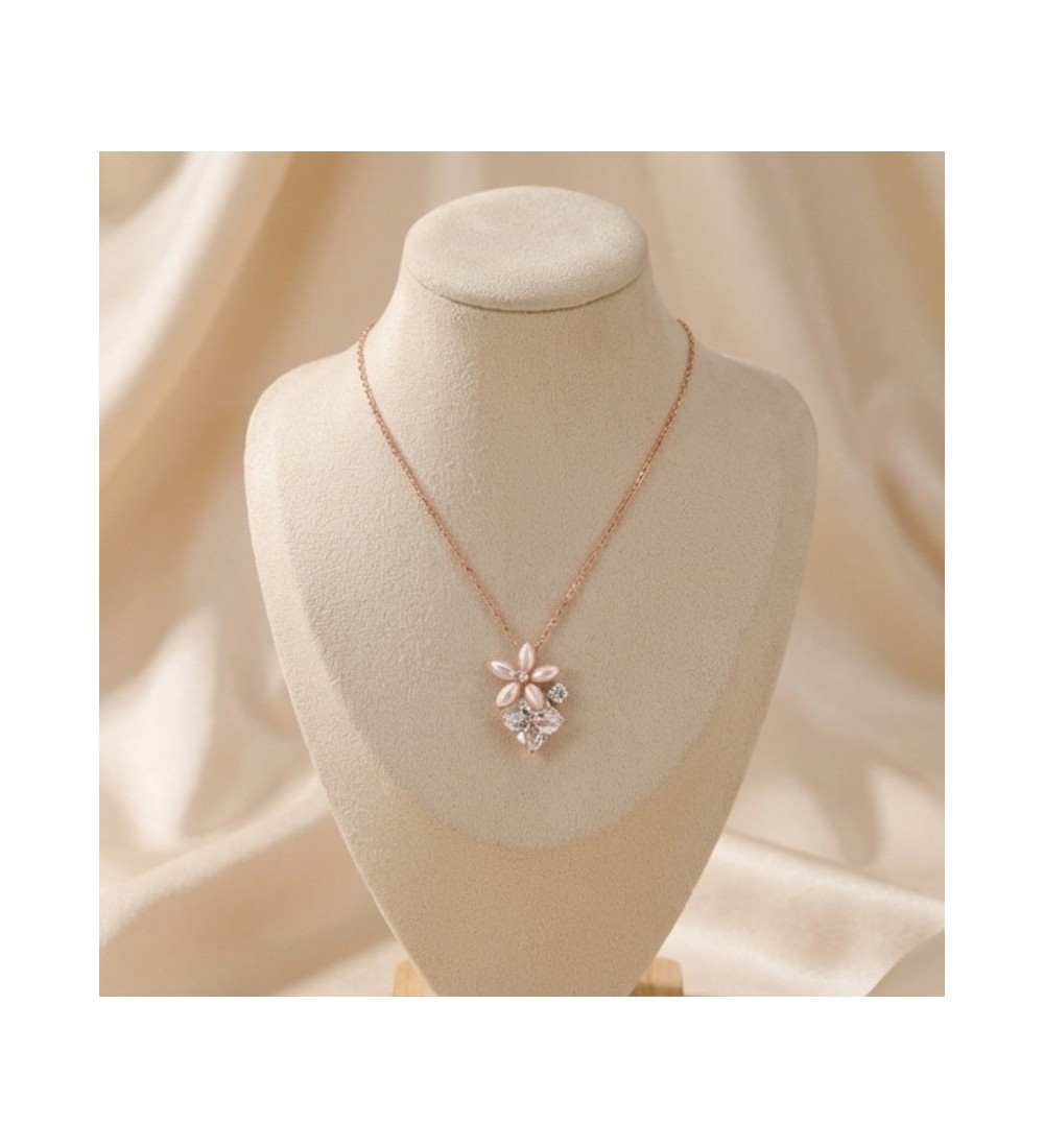 Petal Radiance Pendant – Silver & Rose Gold Variants