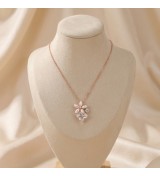 Petal Radiance Pendant – Silver & Rose Gold Variants