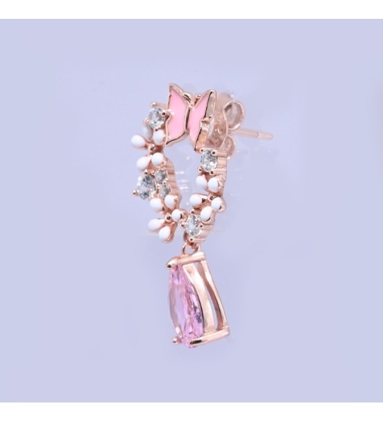 Enchanted Butterfly Drop Earrings