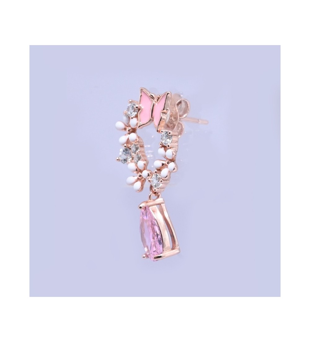 Enchanted Butterfly Drop Earrings