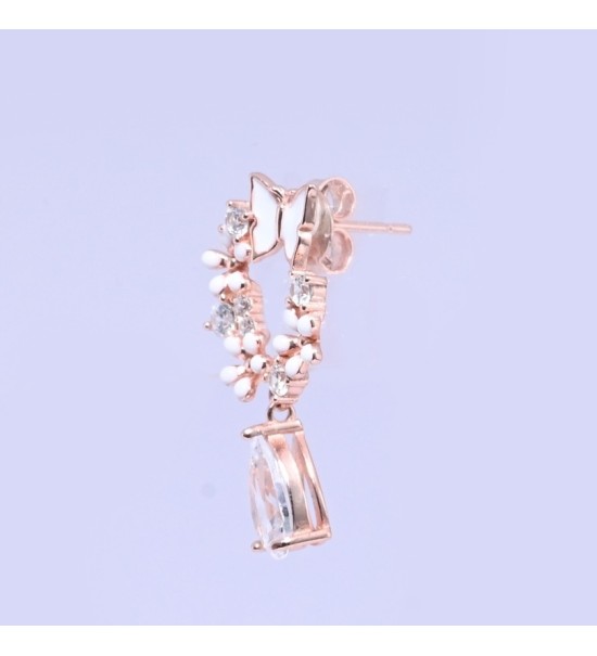 Enchanted Butterfly Drop Earrings