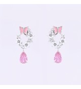 Enchanted Butterfly Drop Earrings