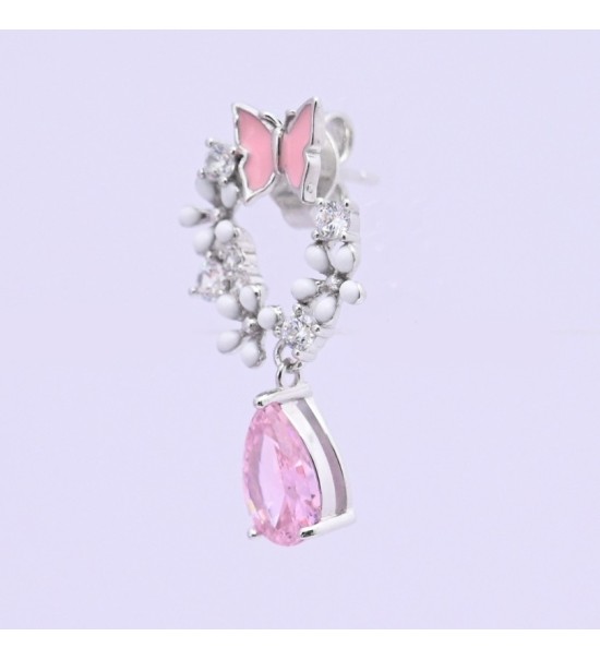 Enchanted Butterfly Drop Earrings