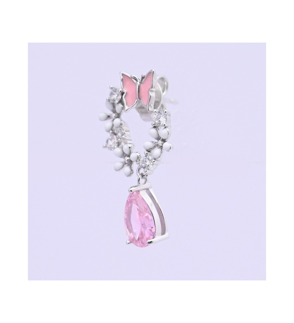 Enchanted Butterfly Drop Earrings