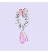 Enchanted Butterfly Drop Earrings