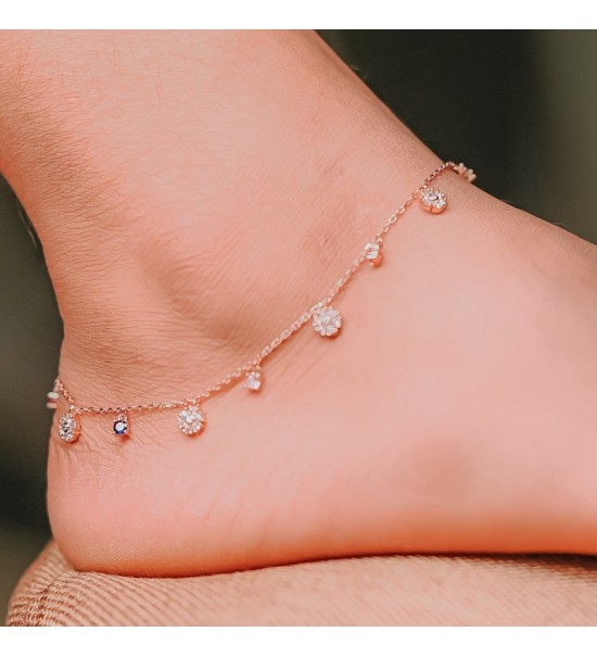 Celestial Bloom Anklet