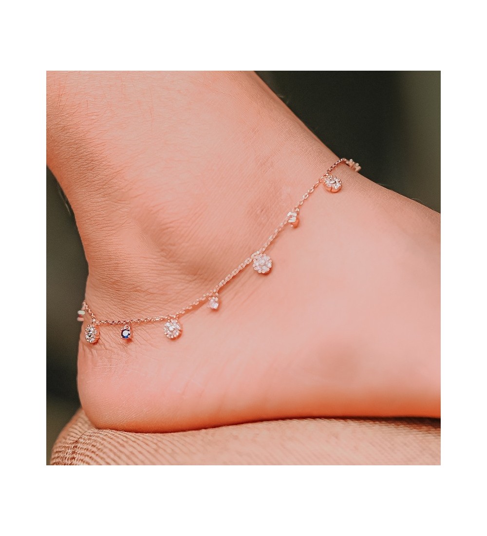 Celestial Bloom Anklet