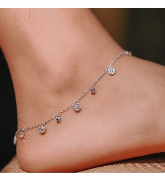 Celestial Bloom Anklet