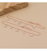 Flora Sparkle Anklet