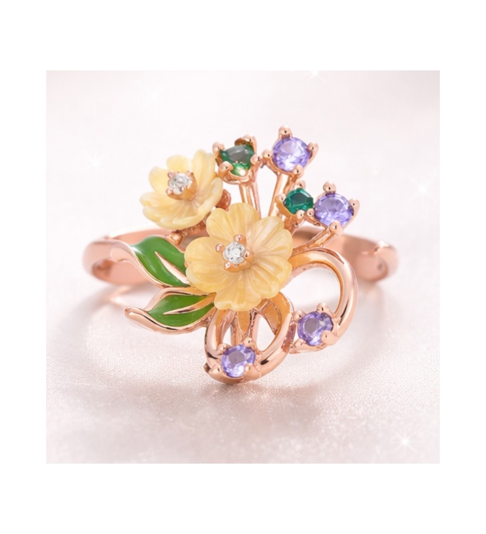 Enchanted Garden Bouquet Ring