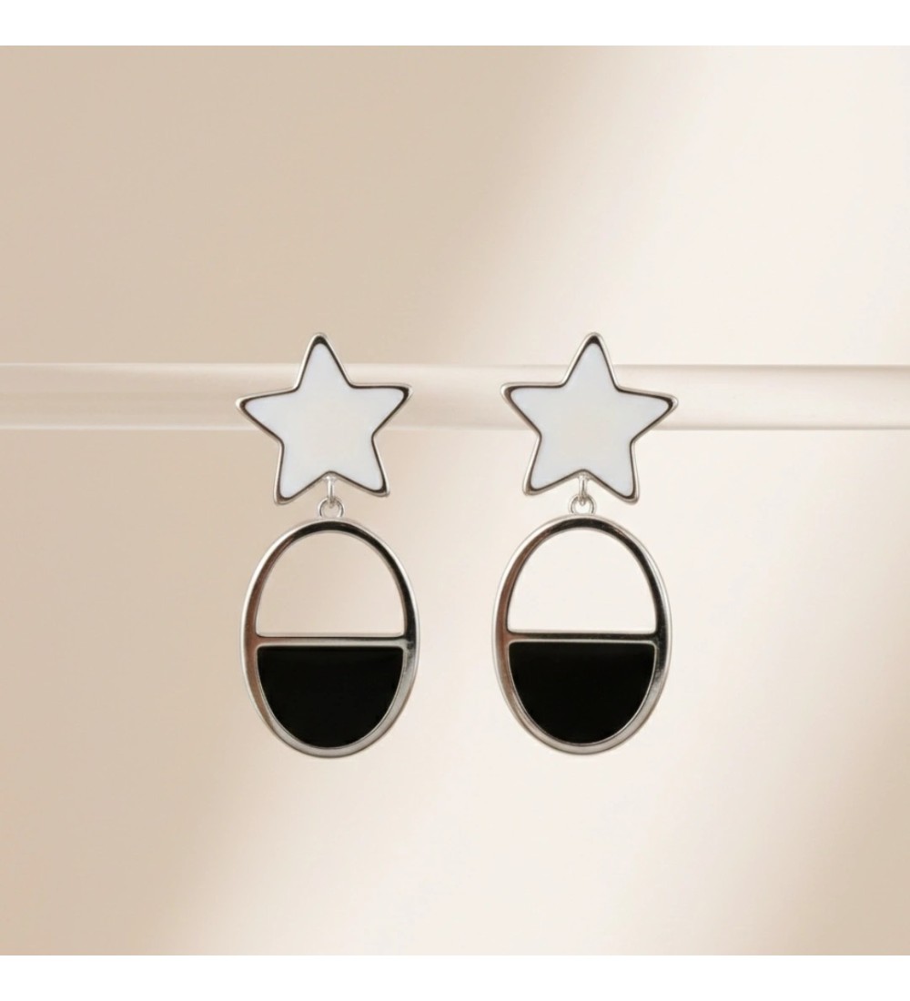 Monochrome Star & Orbit Drops