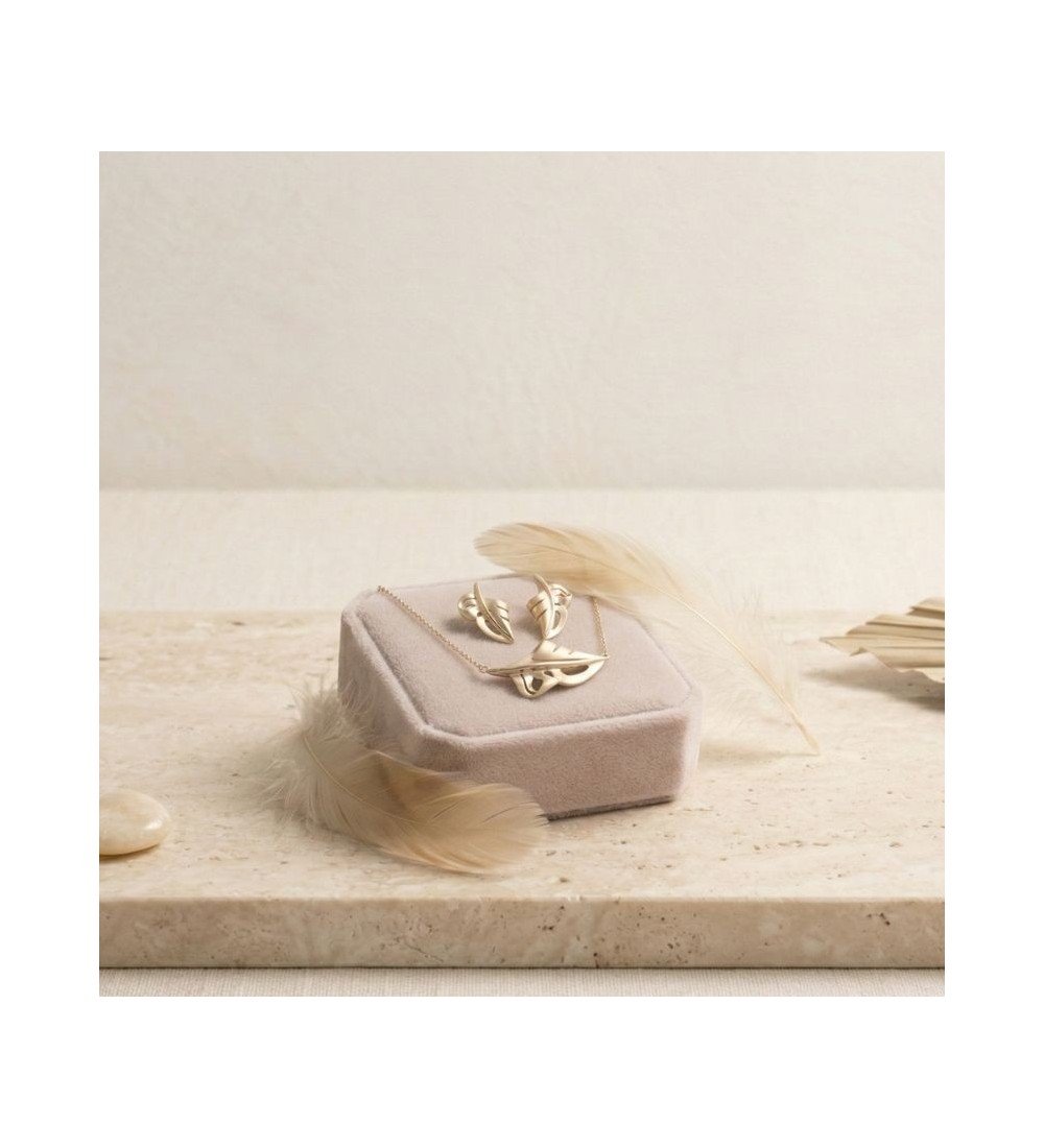 Golden Leaf Elegance Set