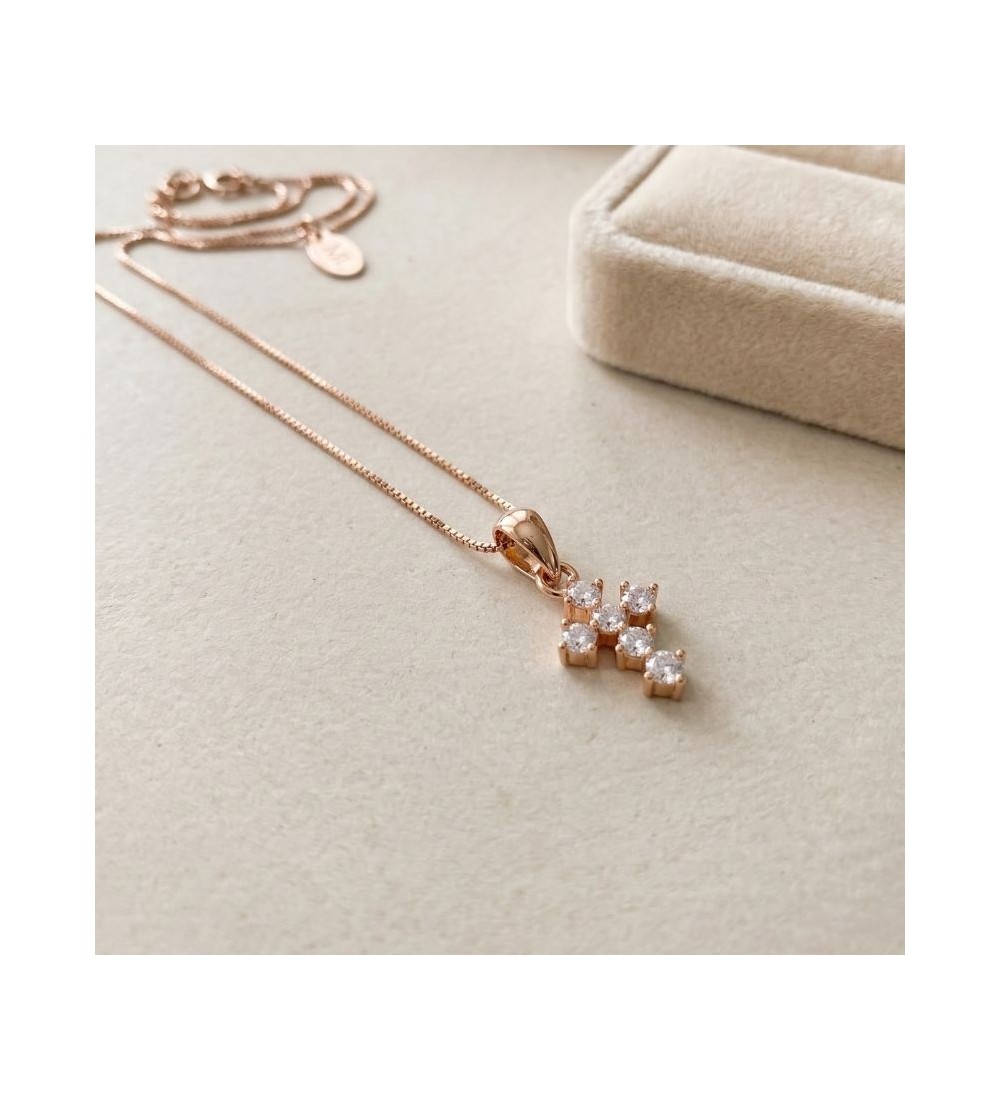 Divine Sparkle Cross Necklace