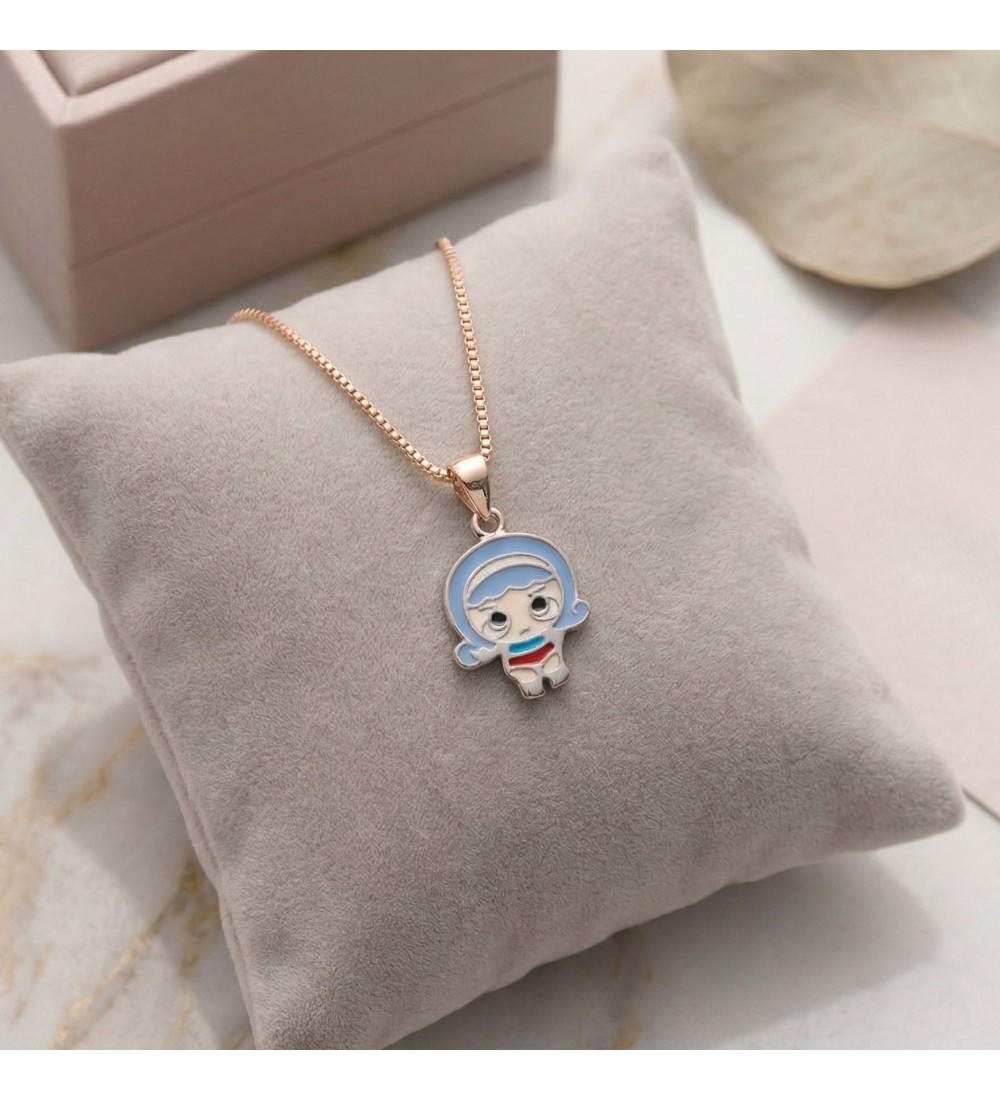 Little Voyager Enamel Pendant