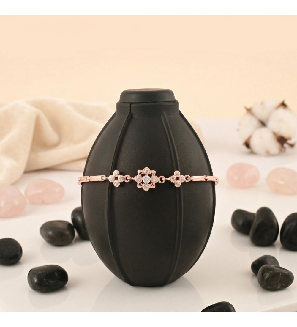Celestial Petal Rose Bangle