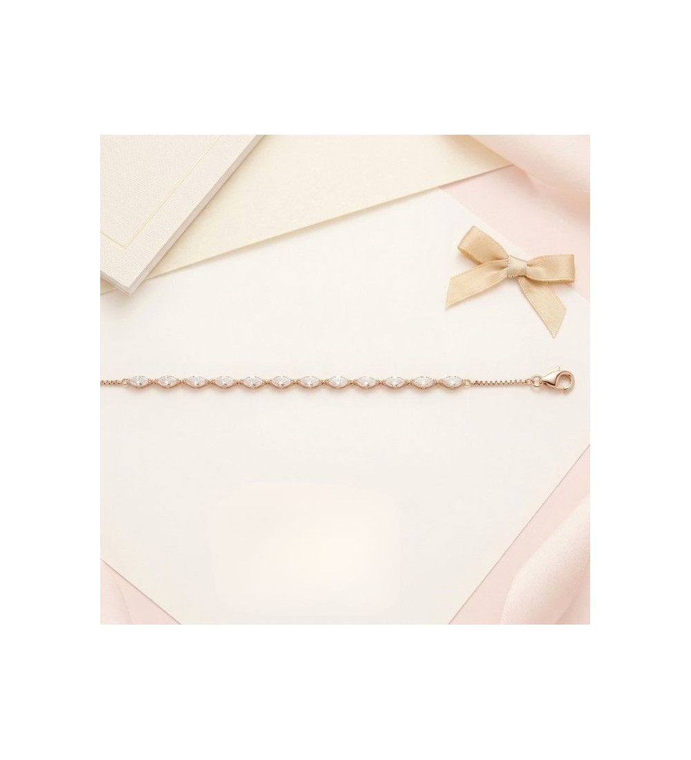 Marquise Glimmer Tennis Bracelet