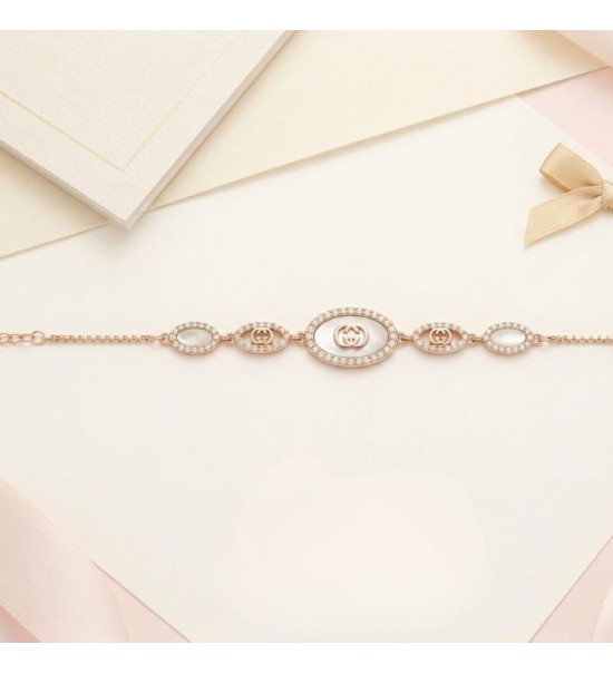 Luminous Monogram Halo Bracelet