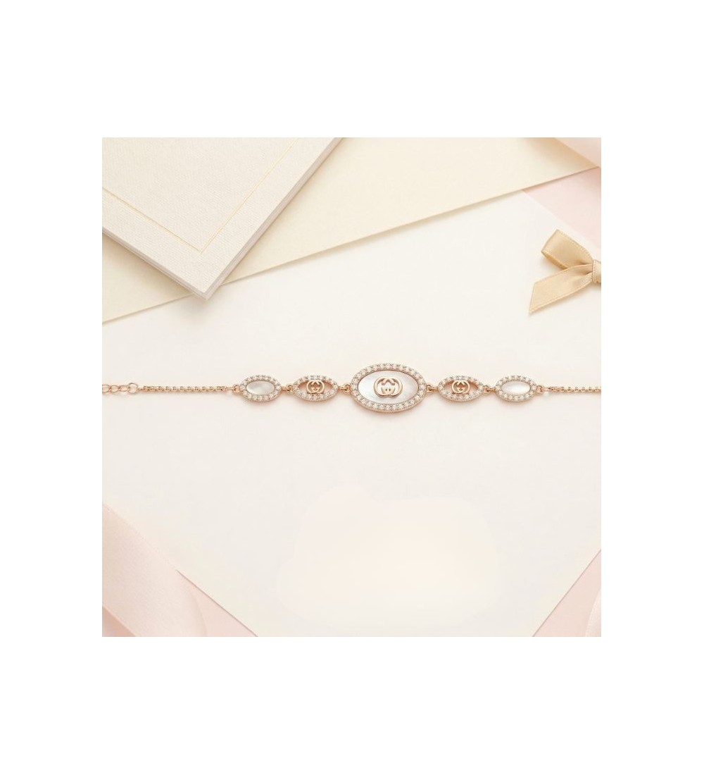 Luminous Monogram Halo Bracelet