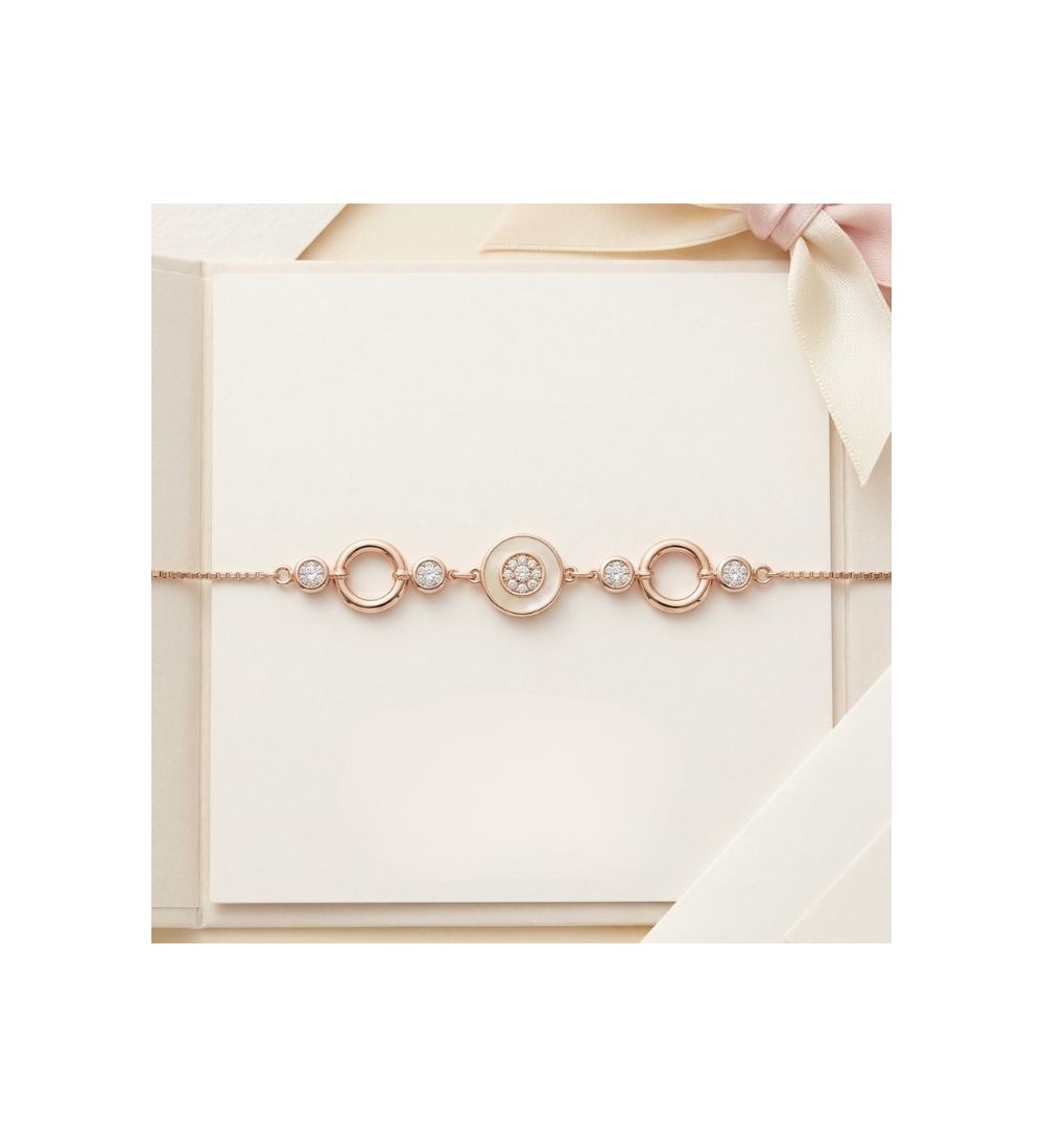 Pearl Blossom Halo Bracelet