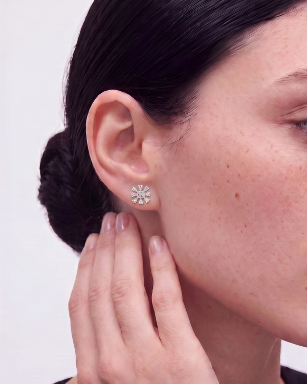 Silver Nectar Earrings