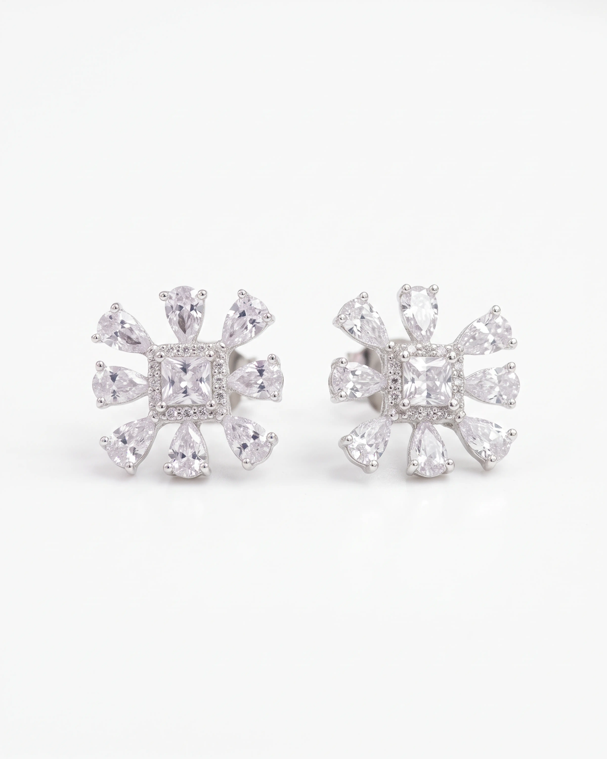 Silver Nectar Earrings | 92.5 Sterling Silver Earrings | Stylora
