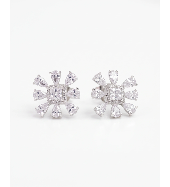 Silver Nectar Earrings | 92.5 Sterling Silver Earrings | Stylora
