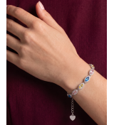 Silver LBR Crush Bracelet | 92.5 Sterling Silver Bracelet | Stylora