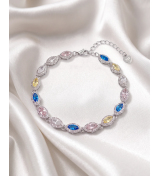 Silver LBR Crush Bracelet | 92.5 Sterling Silver Bracelet | Stylora