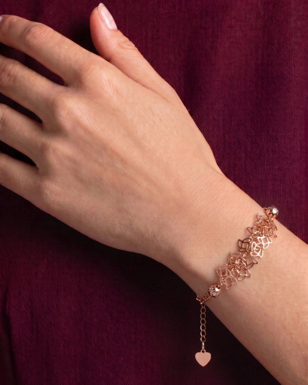 Rose Gold Light Weight Bracelet