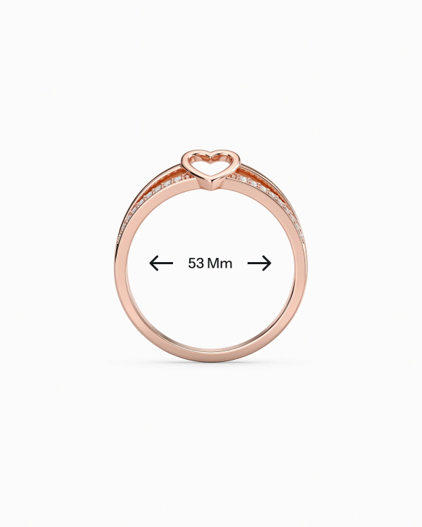 Rose Gold Rose Ring | 92.5 Sterling Silver Ring | Stylora