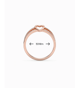 Rose Gold Rose Ring | 92.5 Sterling Silver Ring | Stylora