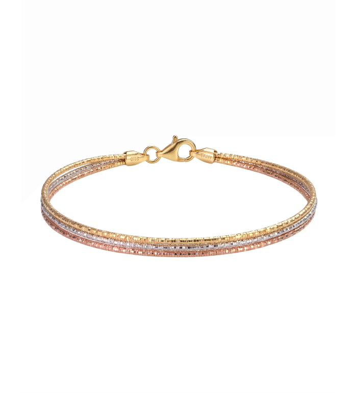 Layer Bangle | 92.5 Sterling Silver Bangle | Stylora