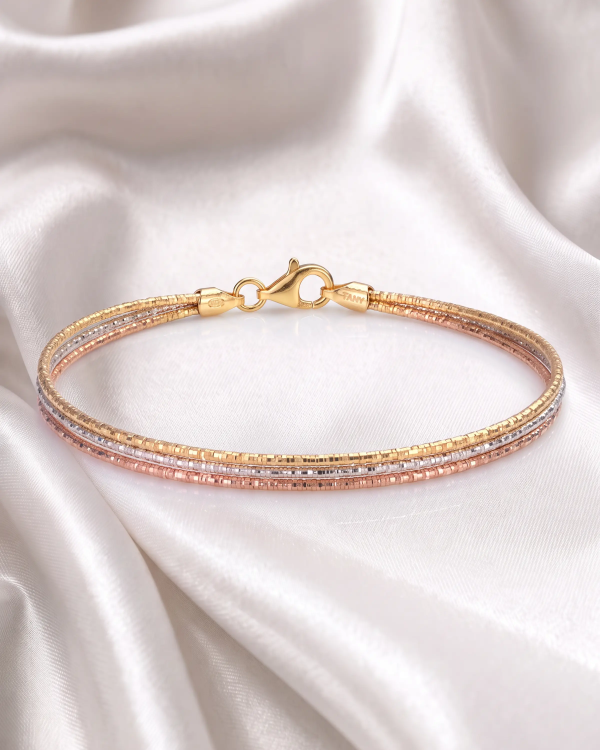 Layer Bangle | 92.5 Sterling Silver Bangle | Stylora