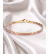Layer Bangle | 92.5 Sterling Silver Bangle | Stylora