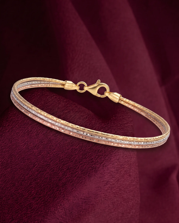 Layer Bangle | 92.5 Sterling Silver Bangle | Stylora
