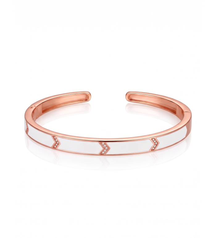 Symphony Kada | 92.5 Sterling Silver Bangle | Stylora