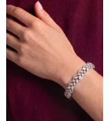 Silver Epic Kada | 92.5 Sterling Silver Bangle | Stylora
