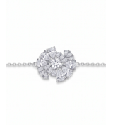 Silver Starburst Centre Bracelet | Silver Bracelet | Stylora