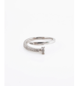 Silver Nail Wrap Ring | 92.5 Sterling Silver Ring | Stylora