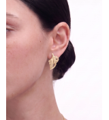 Rose Gold Signature Leaf Pendant Set