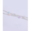 Baby Enamel Flower Anklet (Payal) – Sterling Silver Cute Foot Jewelry