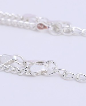 Baby Enamel Flower Anklet (Payal) – Sterling Silver Cute Foot Jewelry